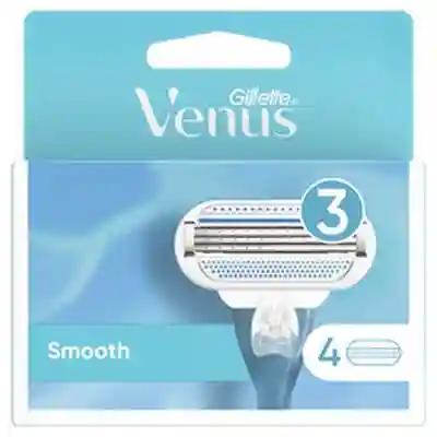 Gilette Venus smooth X4 shaving blades