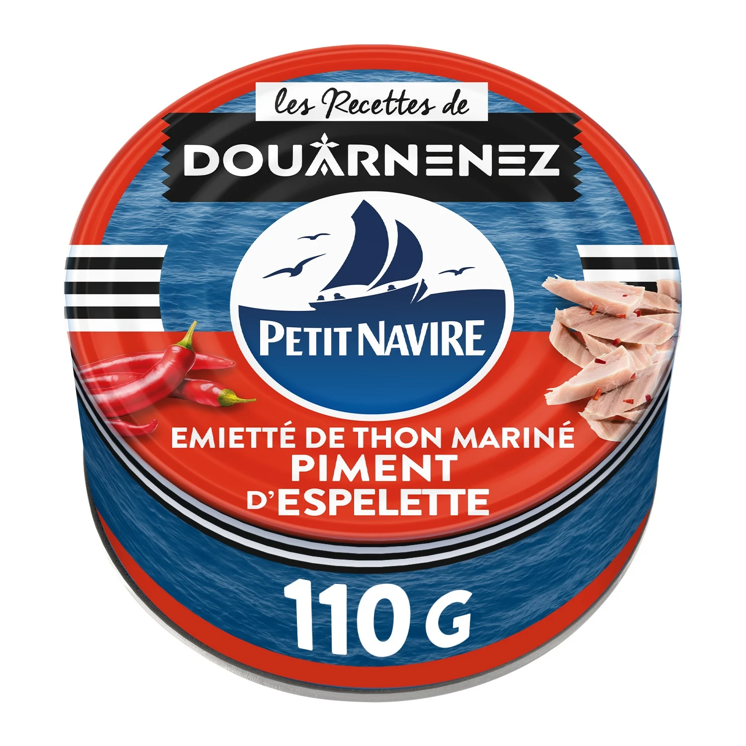 Petit navire tuna flakes with espelette pepper