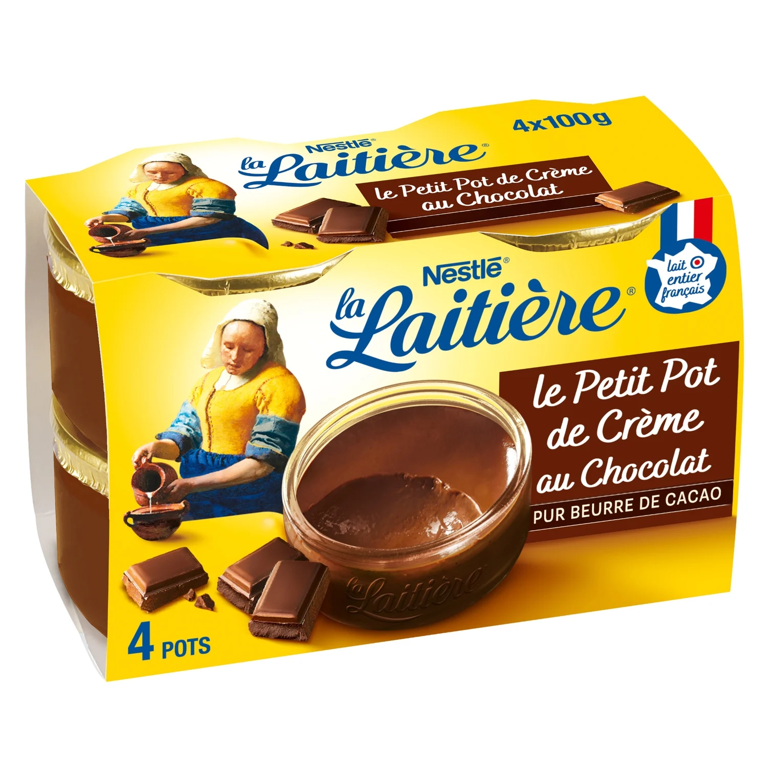 La Laitière the Little Jar of Chocolate Cream