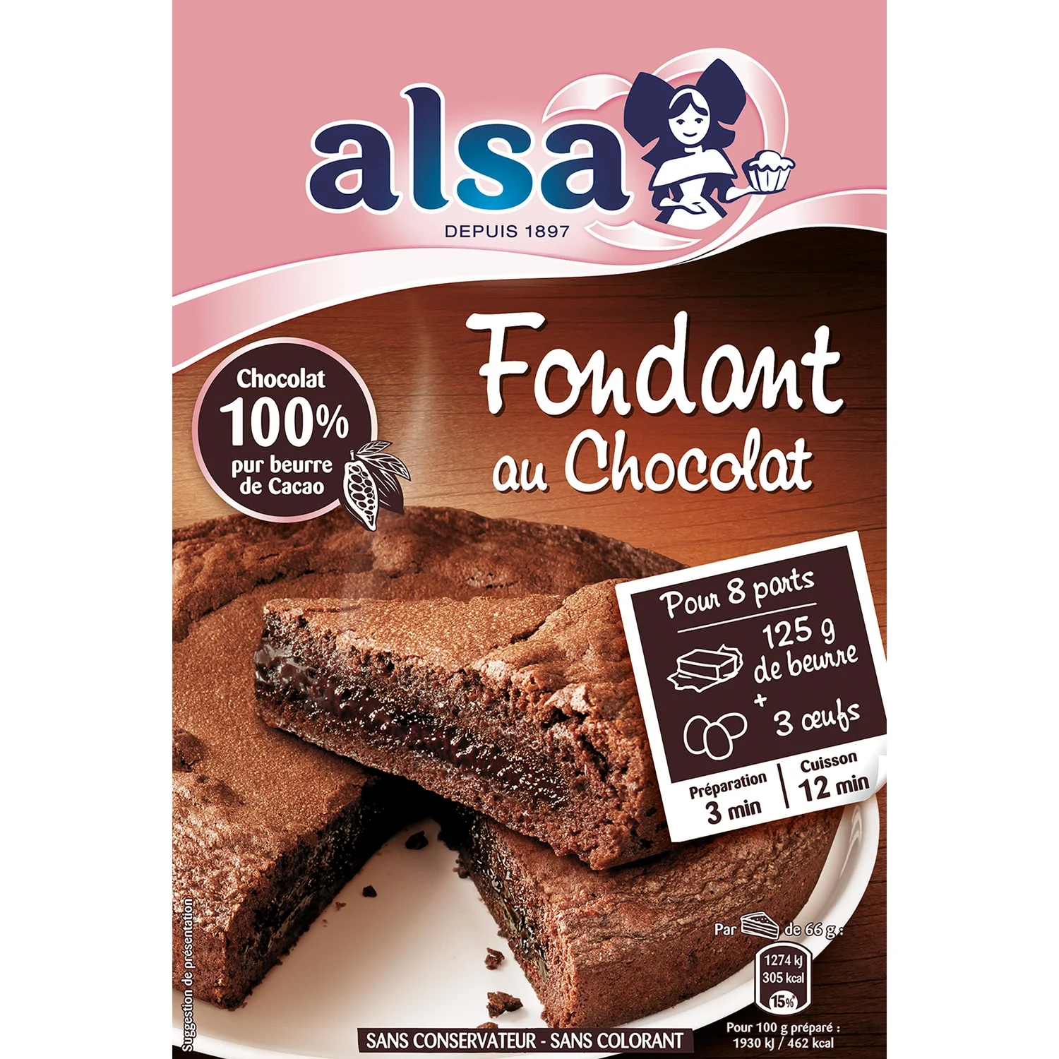 Alsa chocolate fondant
