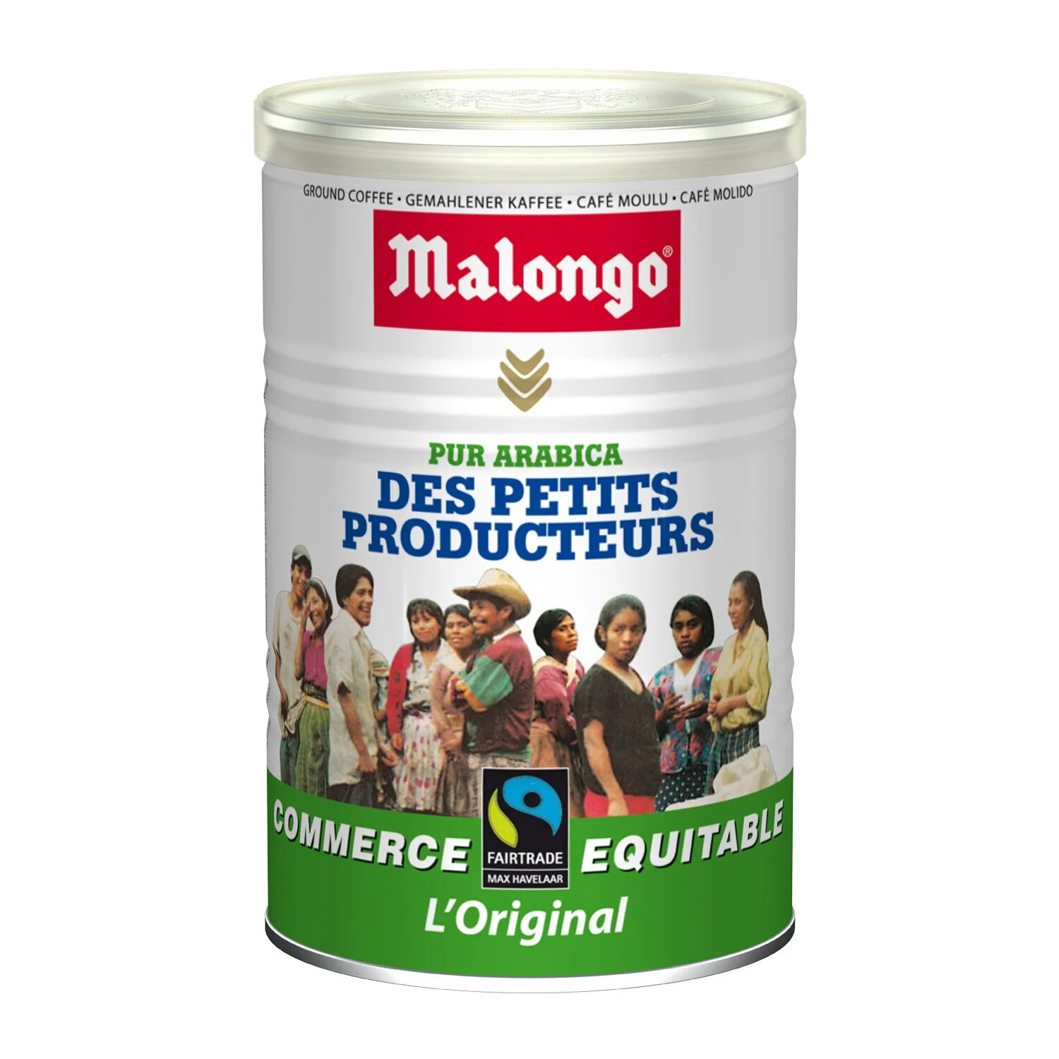 Ground coffee pure Arabica Malongo