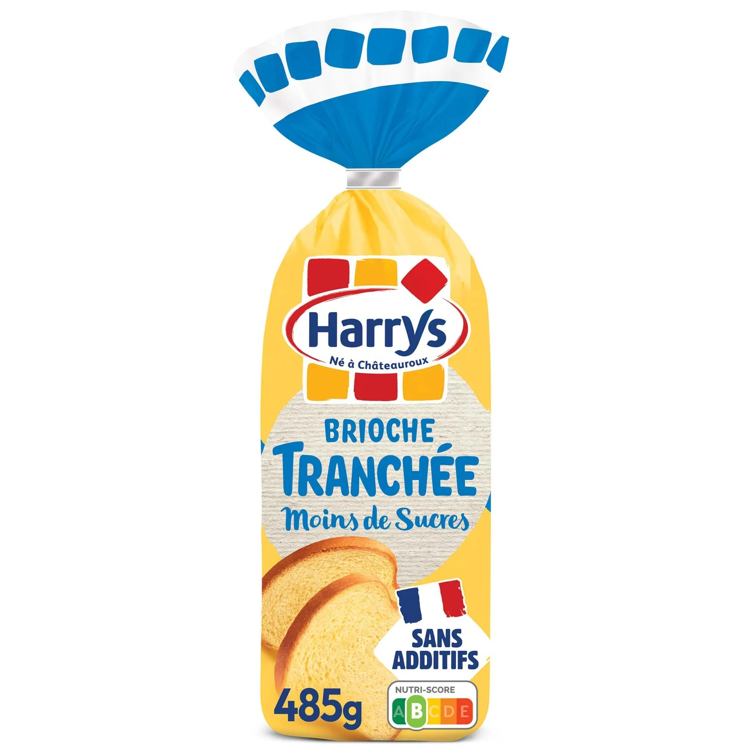 Harrys Brioche sliced with less sugar