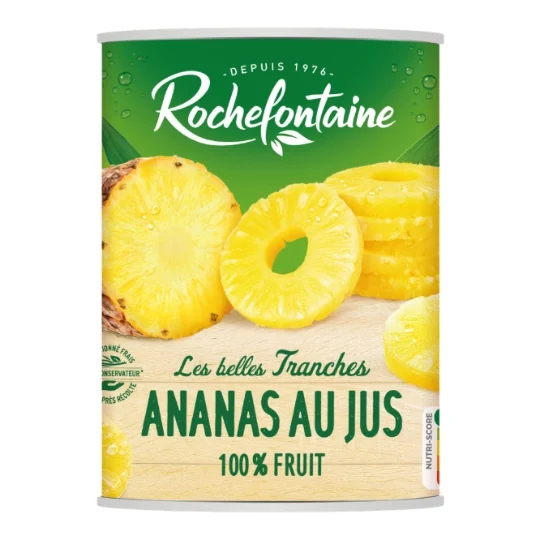 Rochefontaine pineapple slices