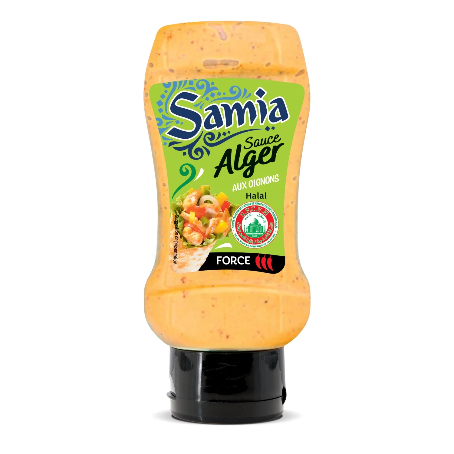 Samia Halal Alger sauce with onions 