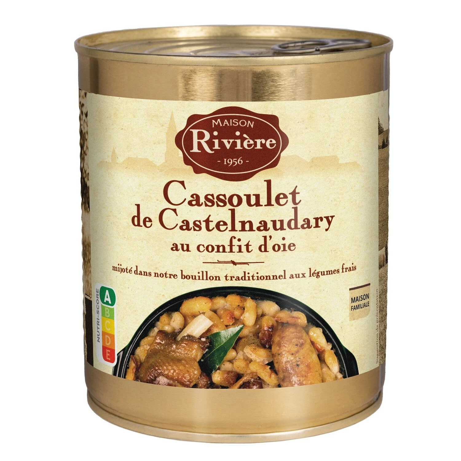 Maison Rivière cassoulet with goose confit