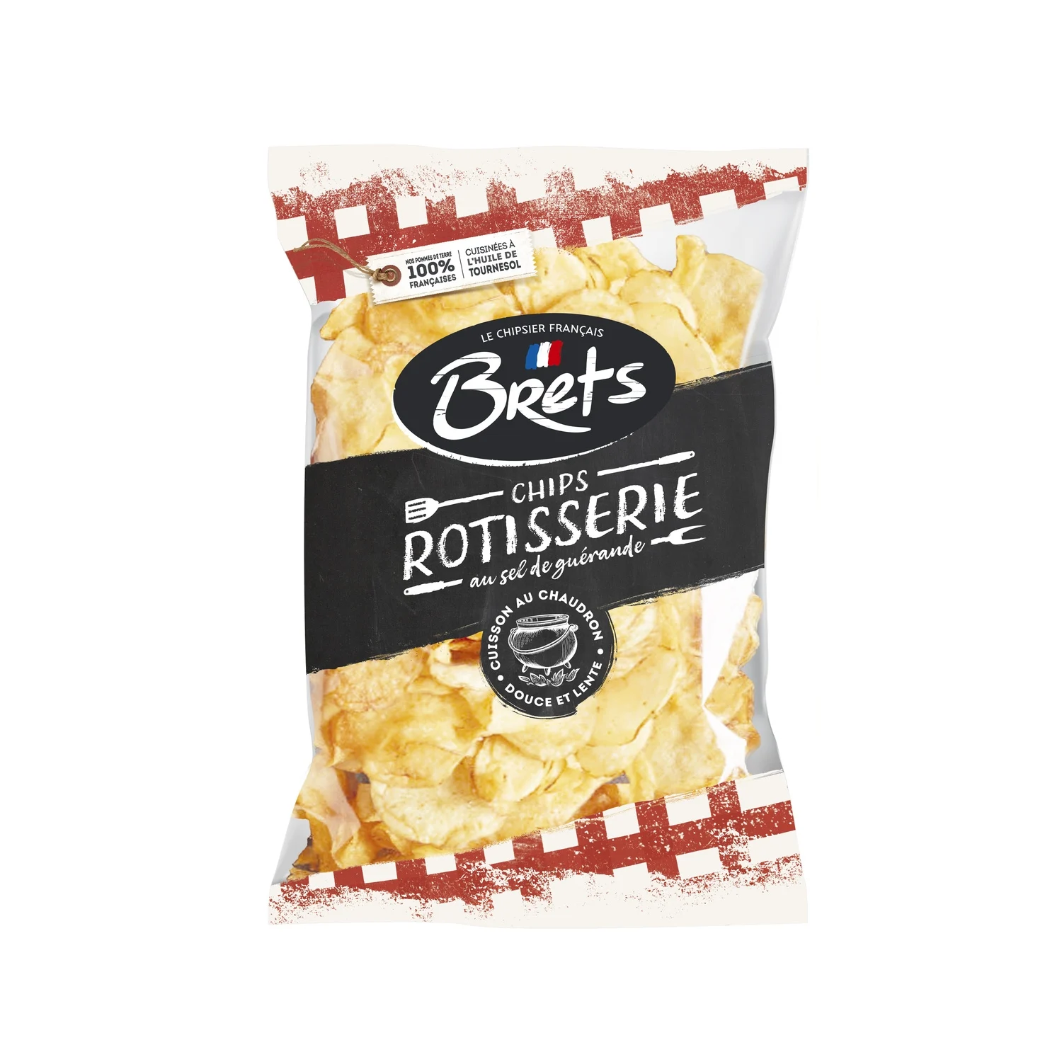 Brets rotisserie chips with Guérande salt