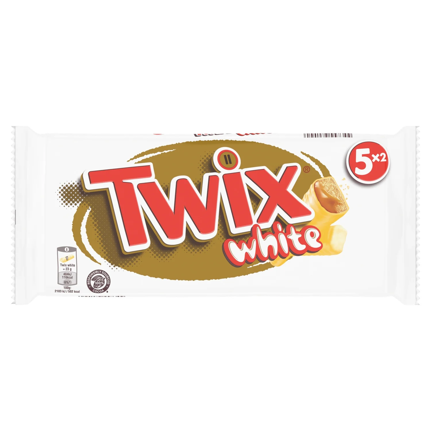 Twix white chocolate caramel bars