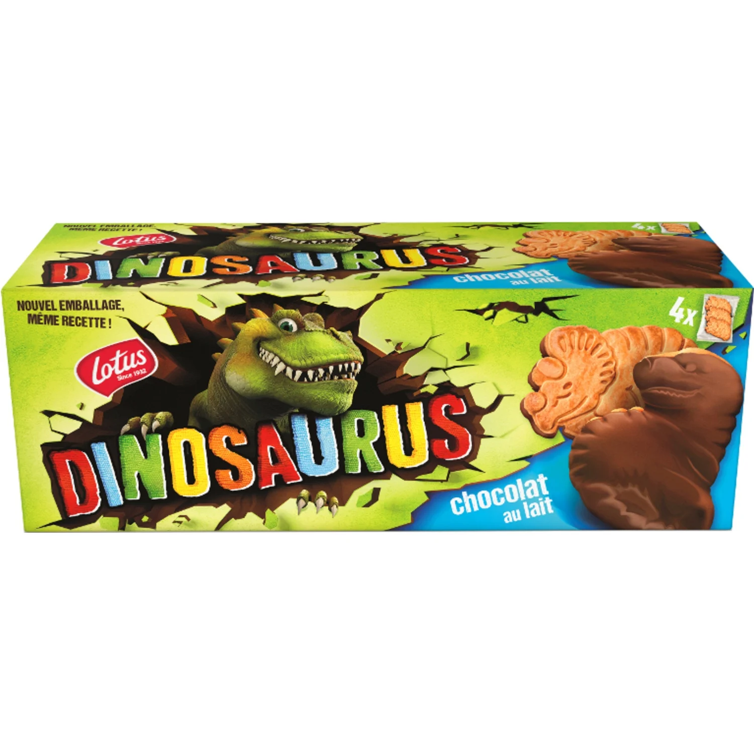 Biscuits Original Milk Chocolate LOTUS DINOSAURUS