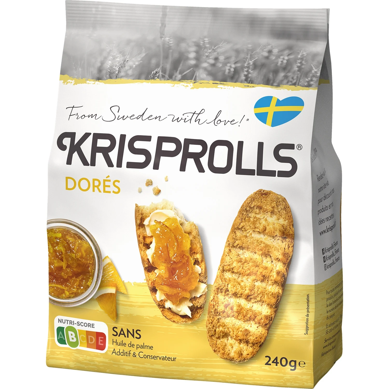  Krisprolls golden toast