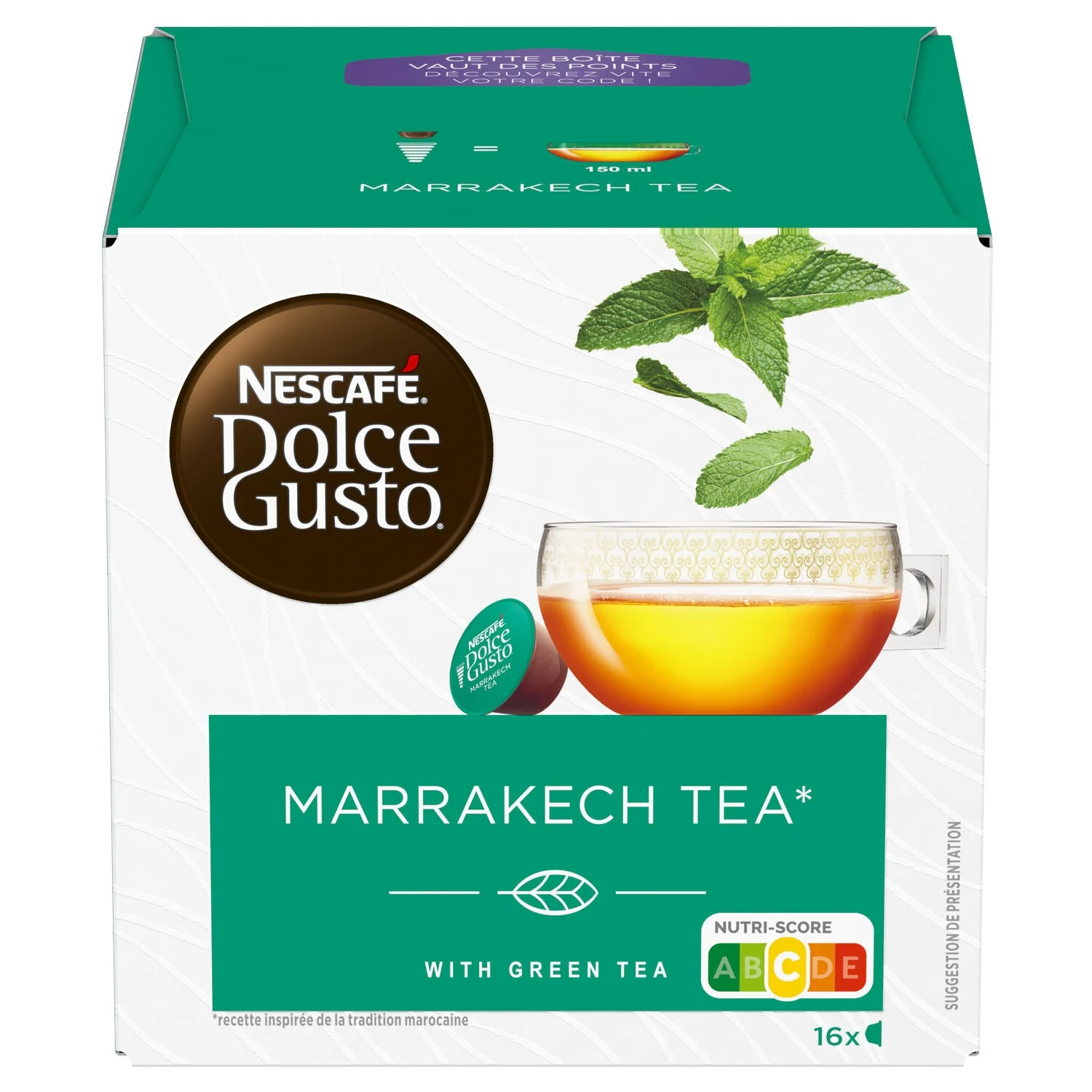 Marrakech green tea Dolce Gusto