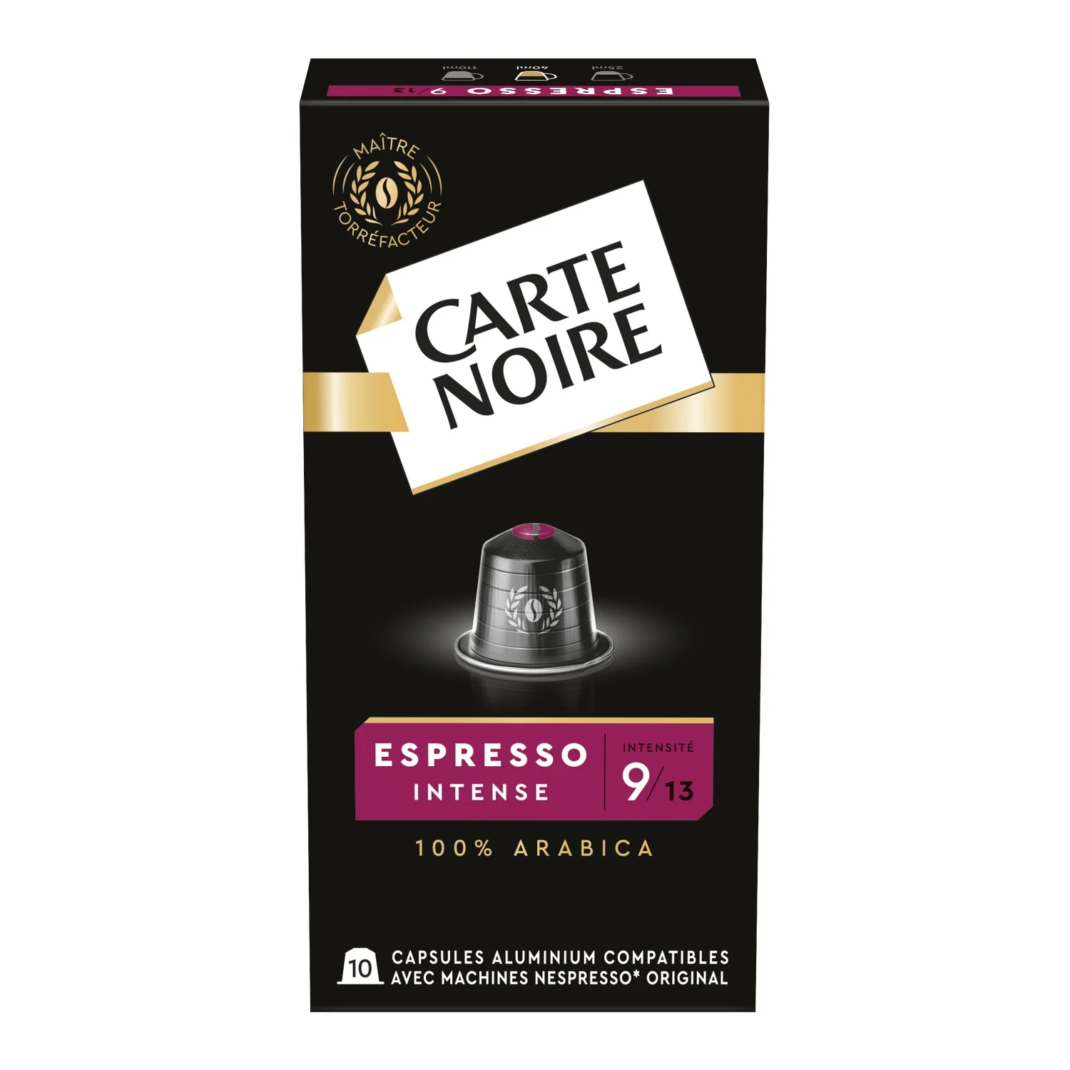 Carte noire pods Espresso intense n.9 