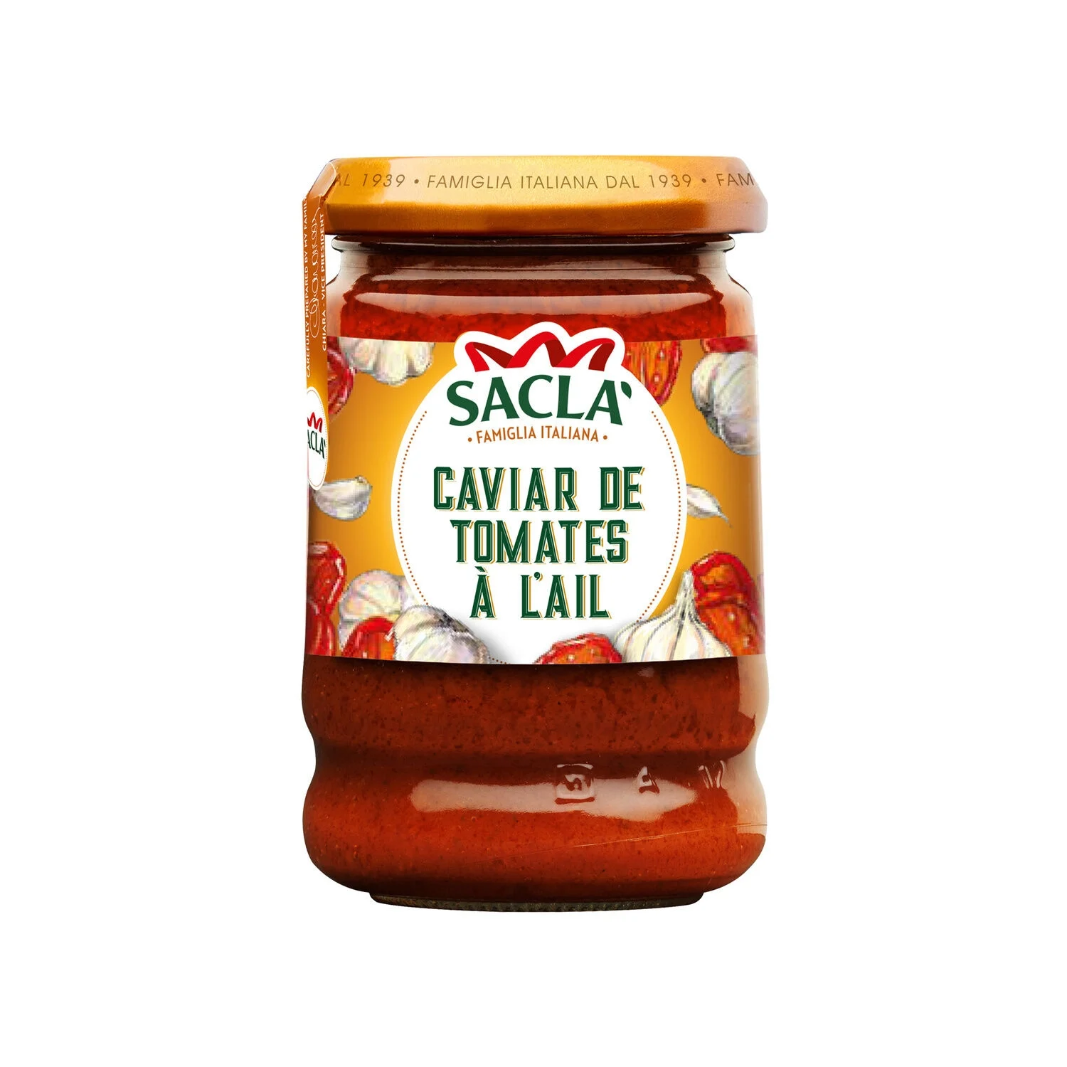 Sacla tomato caviar with garlic