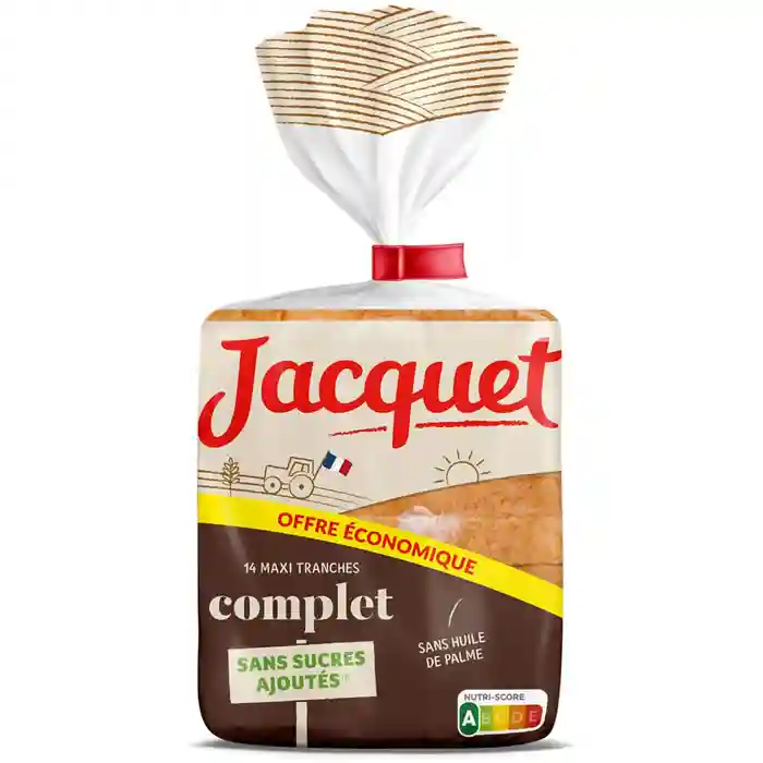 Maxi Jac wholemeal bread Jacquet