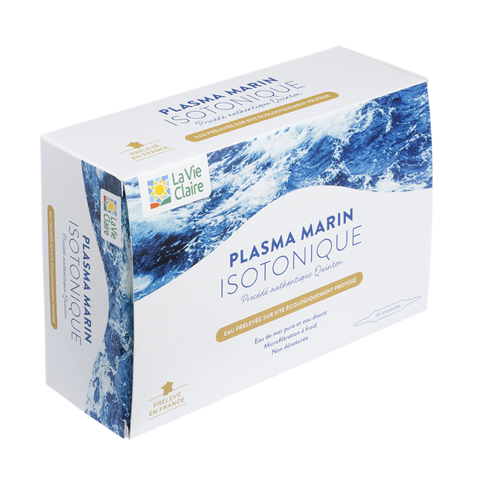 Isotonic marine plasma 30 vials - body detox - la Vie Claire