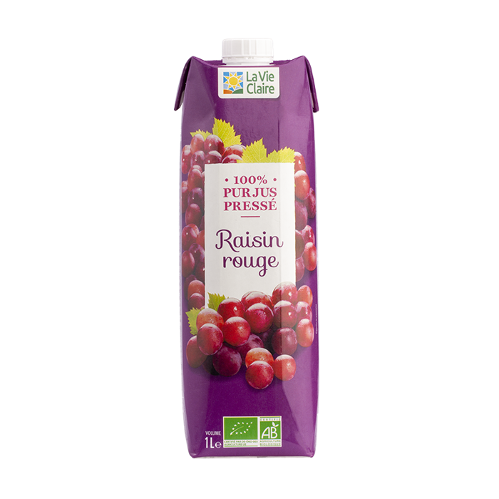 Pur jus raisin rouge tetra 1l