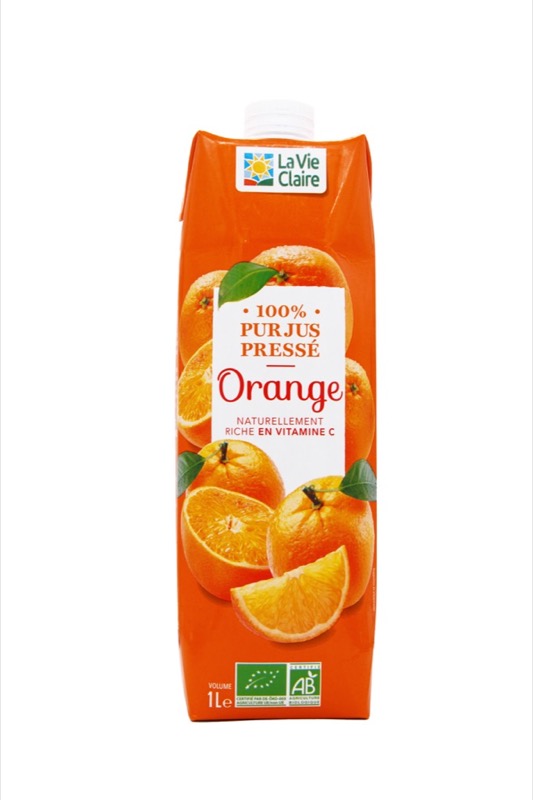 JUS D'ORANGE TETRA 1 L