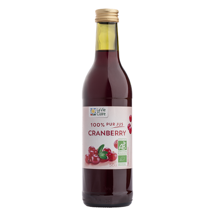 Pur jus de cranberry 50cl