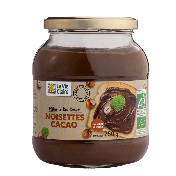 Pate Tar Nois Cacao S/palm 750g