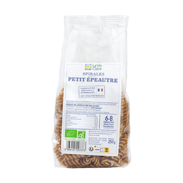 Spirales Petit Epeautre 250g