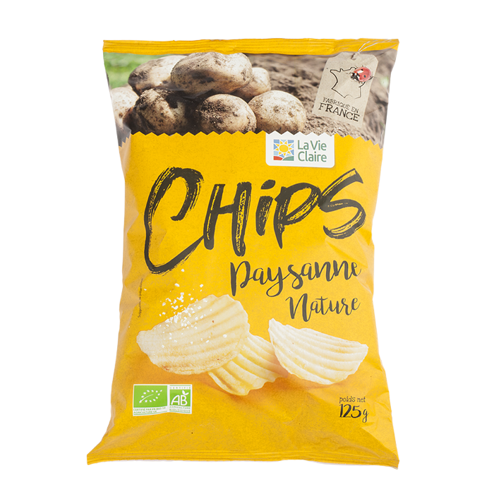 Chips nature paysanne