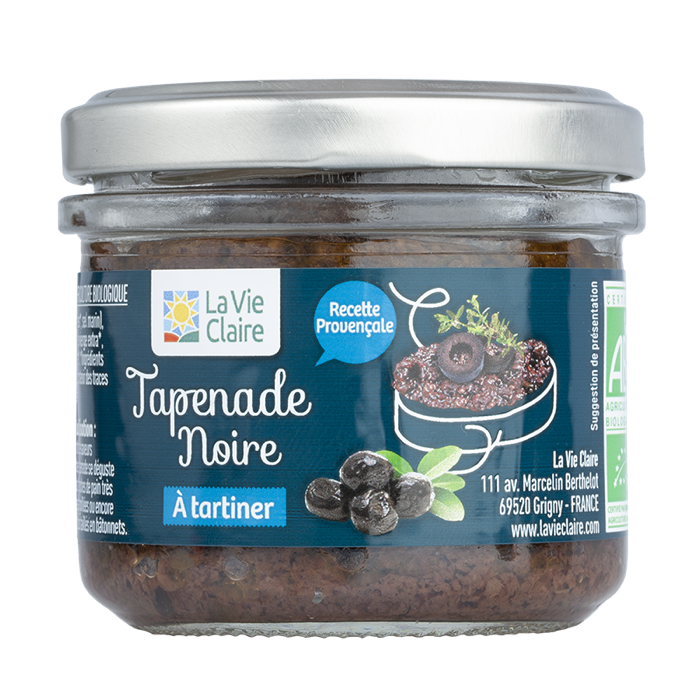 Tapenade noire 90g - La Vie Claire