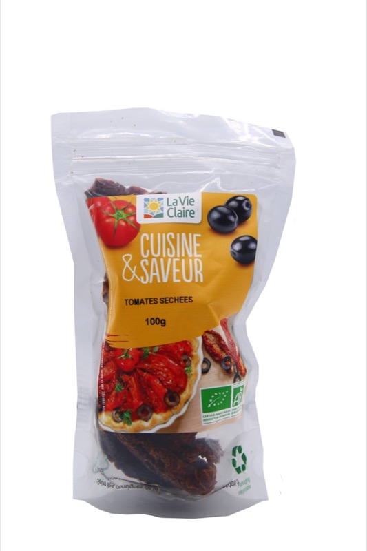 Organic Dried Tomatoes Without Oil 100g