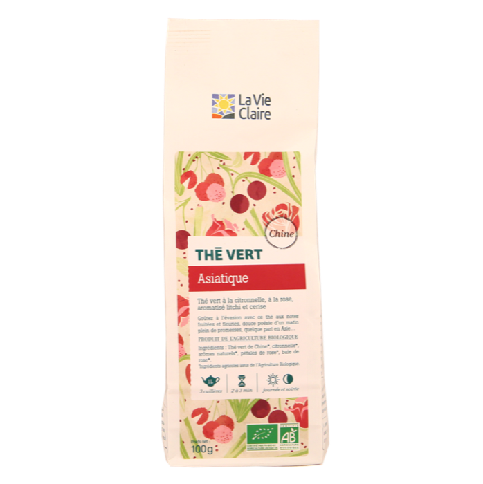 Asian green tea 100g - La Vie Claire