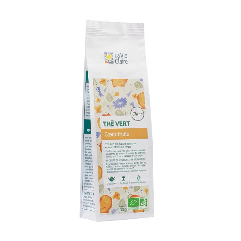 Fruity green tea 100g - La Vie Claire