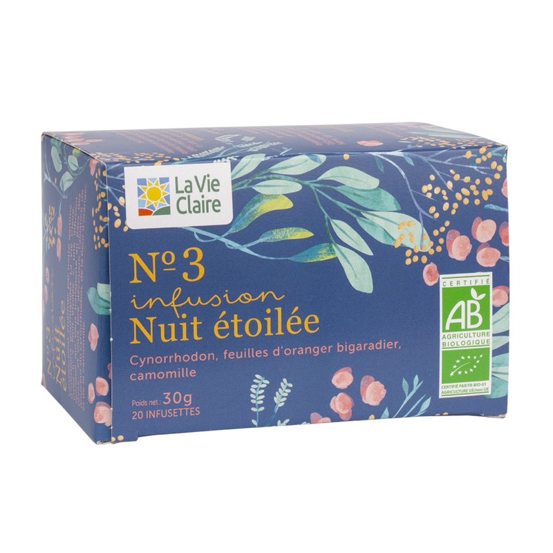 Infusion n°3 nuit étoilée 20 teabags - La Vie Claire