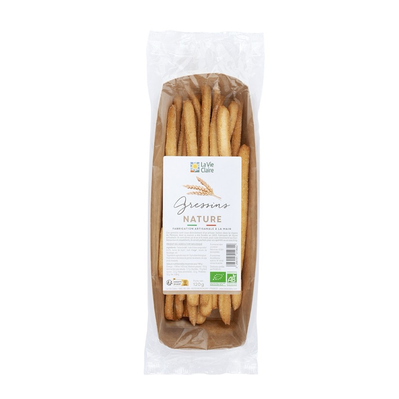 Plain Gressins 120g - La Vie Claire