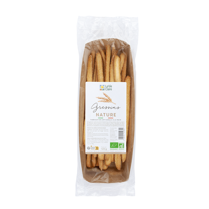 Gressins nature 120g - La Vie Claire