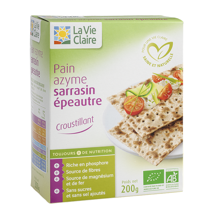 Buckwheat Unleavened Bread 200g - La Vie Claire