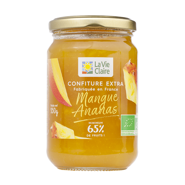 Confiture Mangue Ananas 350g