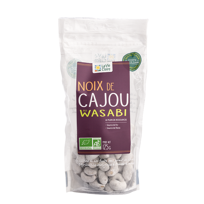 Noix de cajou wasabi 125g