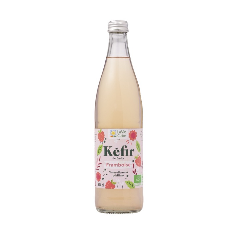 Raspberry Kefir 50cl - La Vie Claire