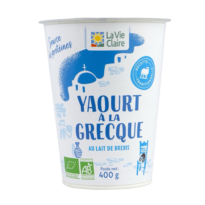 Greek sheep yogurt 400g - La Vie Claire