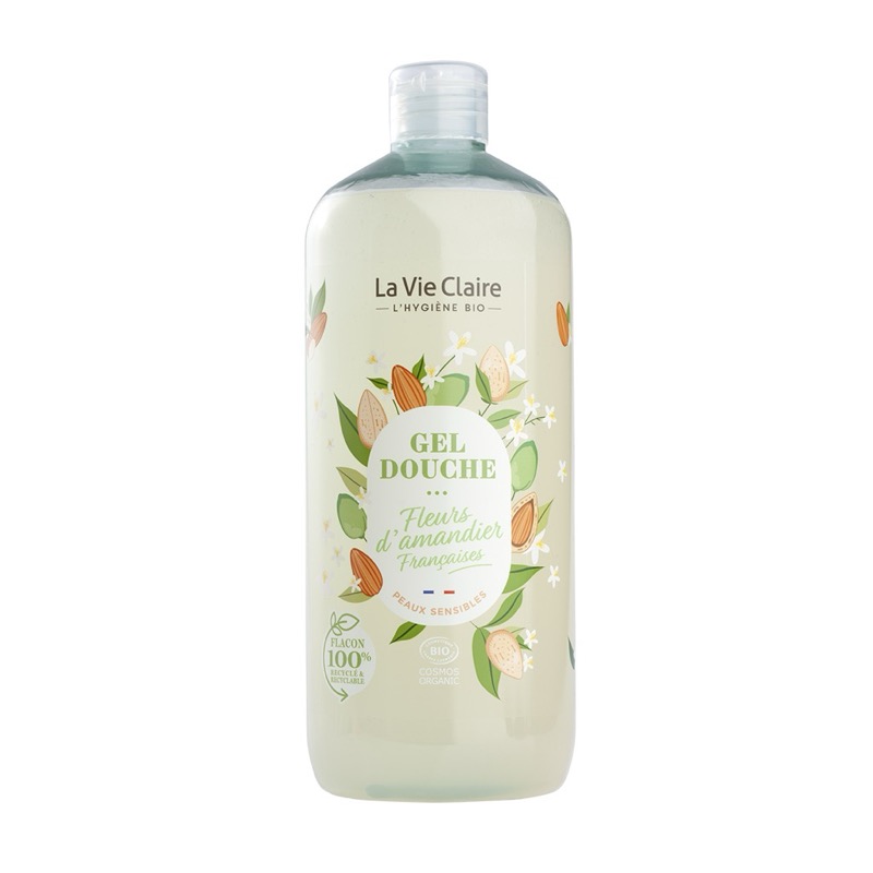 Almond shower gel 1L - La Vie Claire