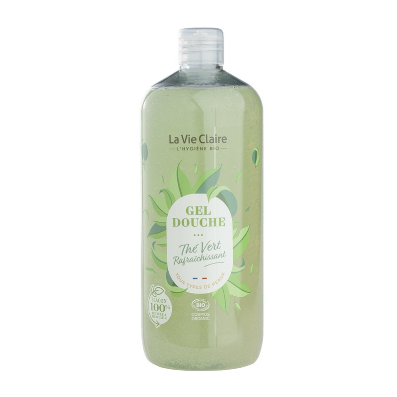 Organic Green Tea Shower Gel 1L - La Vie Claire