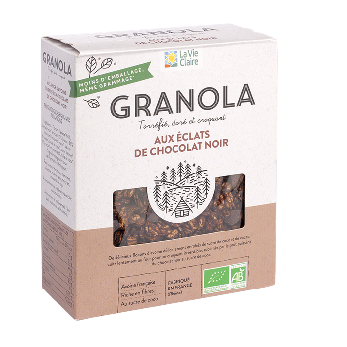 Granola cacao pepit choc noir