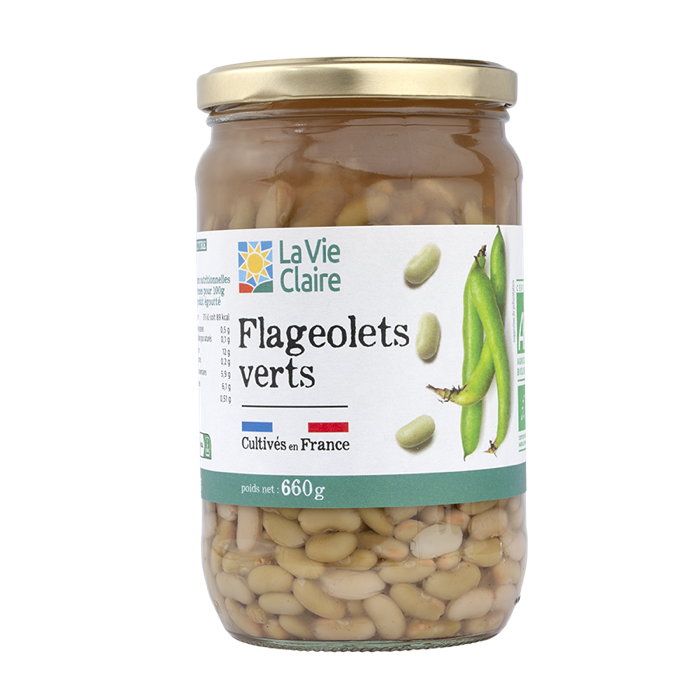 Flageolets vert 660g - La Vie Claire