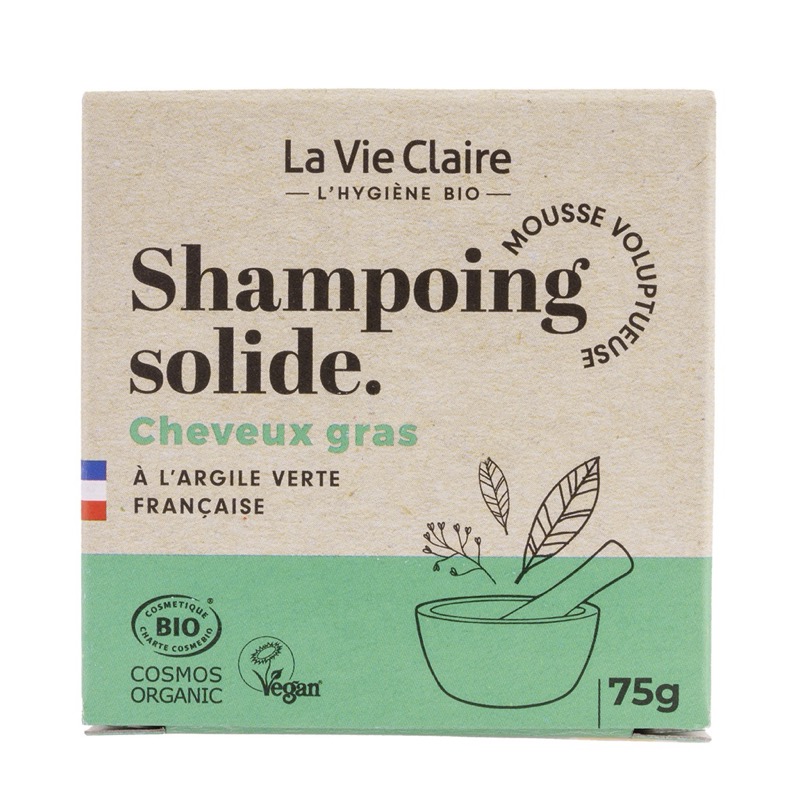 Solid shampoo 75g - oily hair - La Vie Claire