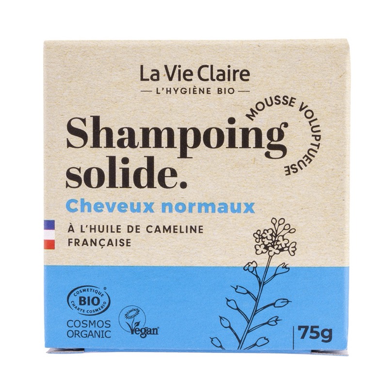 Solid shampoo 75g - normal hair - La Vie Claire