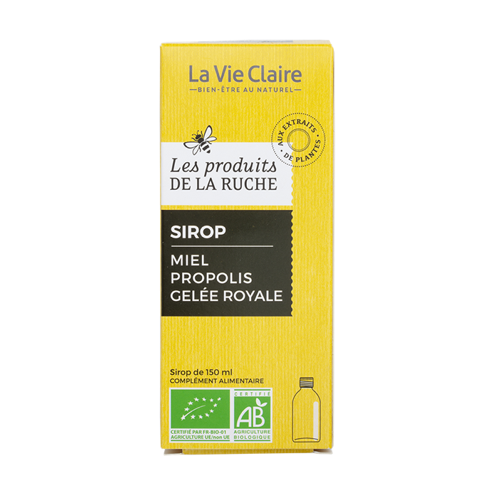 Honey/propolis/royal jelly tonic syrup 150ml - La Vie Claire