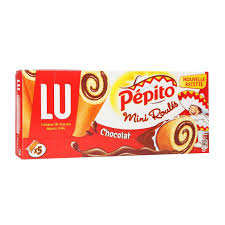 Lu Pépito Chocolate-filled cakes Mini Roulés 28 g x 5 