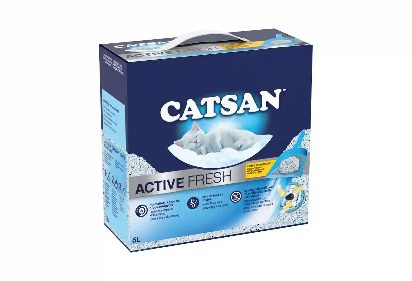 Catsan fresh active cat litter