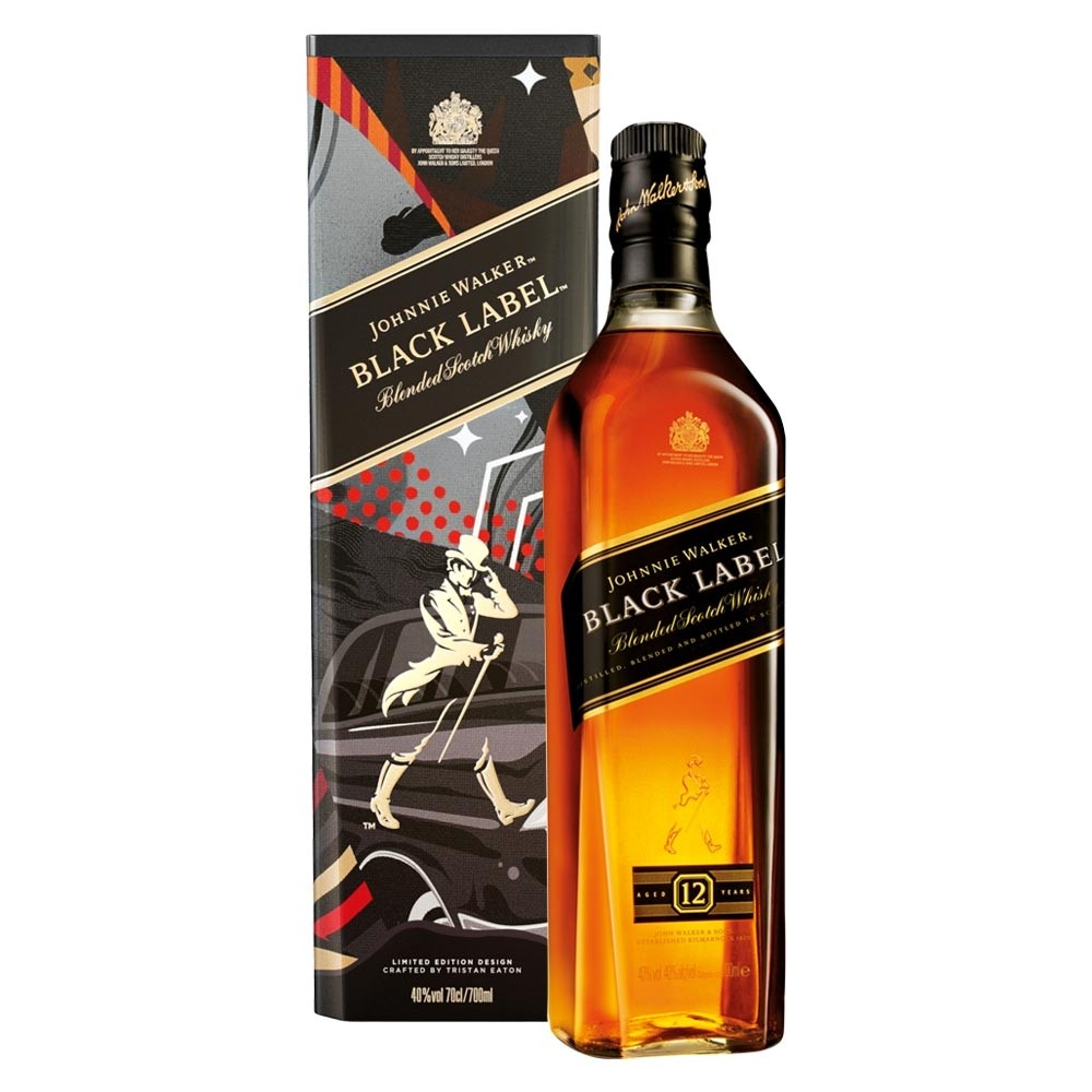 Johnnie Walker Black Label 12 yrs / giftbox (1.75L) 