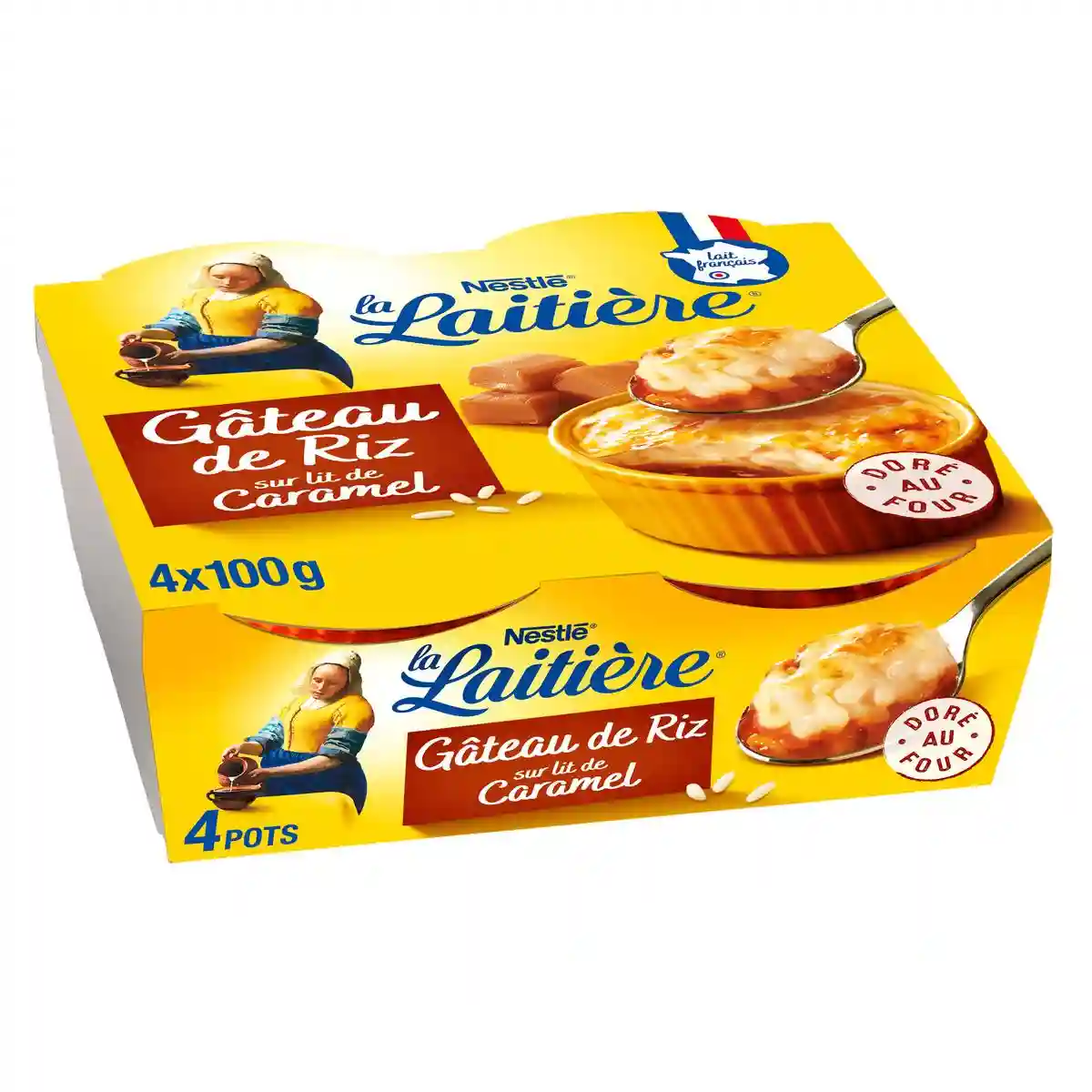 La Laitière caramel rice cake