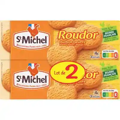 Saint michel shortbread with butter
