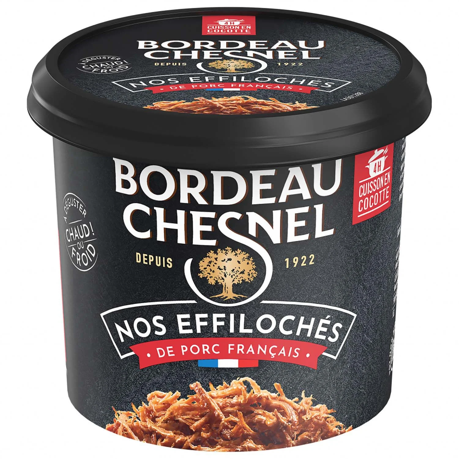 Pulled pork Bordeau Chesnel