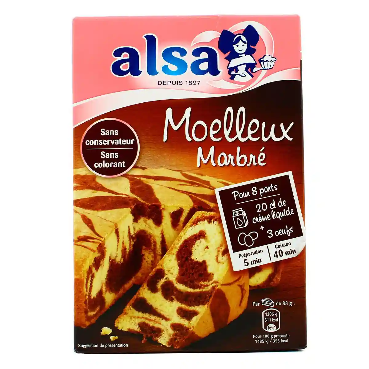 Alsa Preparation for Marble cake